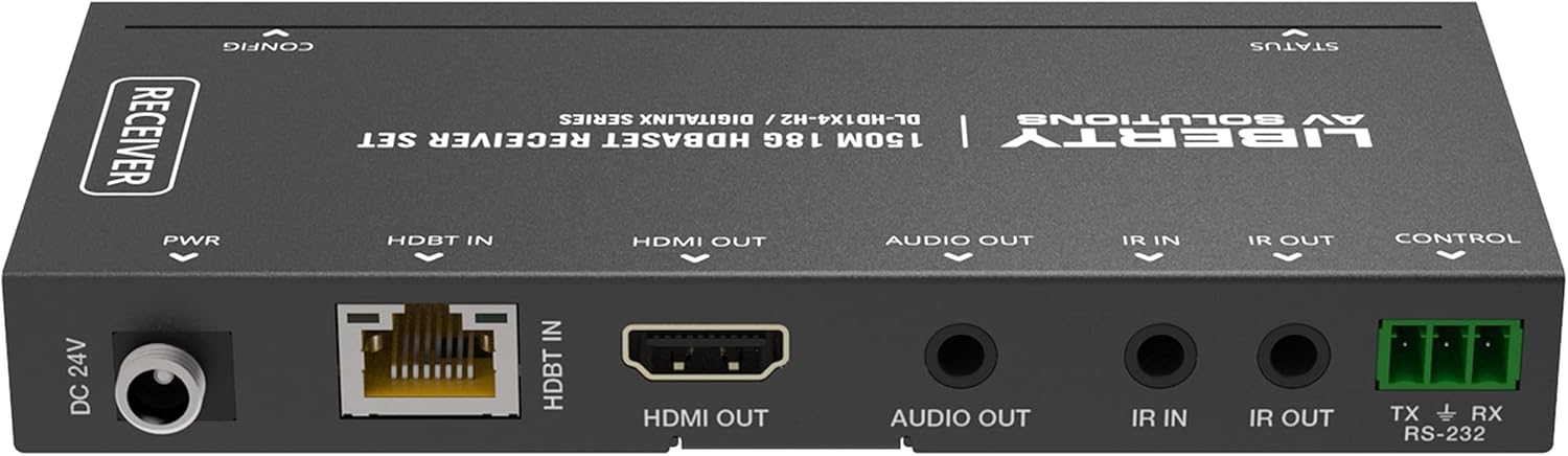 DL-HD1X4-H2 Compatible with HDBaseT, 1 x 4 18G Distribution Amp/Splitter