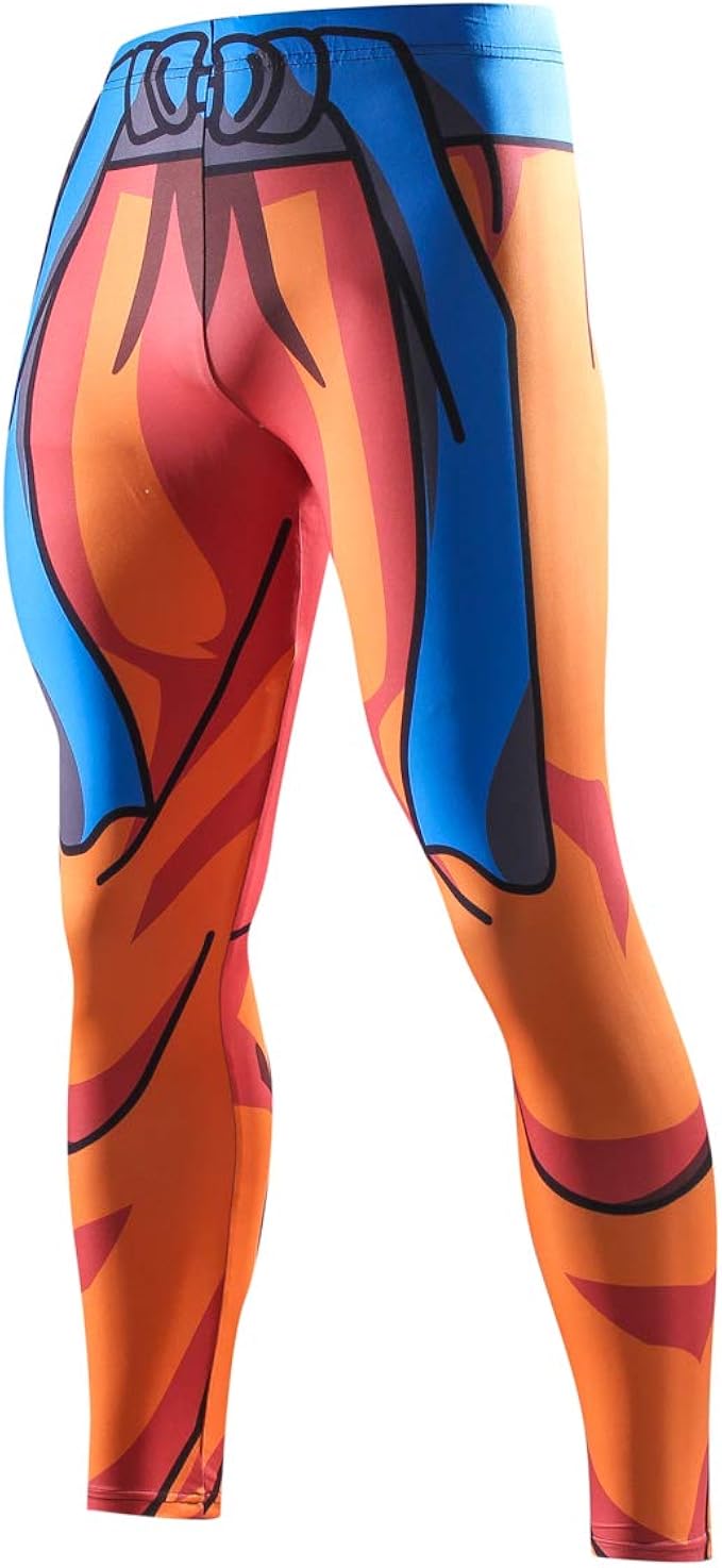 Nessfit Leggings da supereroi a compressione da uomo Pro Base Layer Leggings  da palestra lunghi pantaloni da allenamento termici : Amazon.it:  Abbigliamento