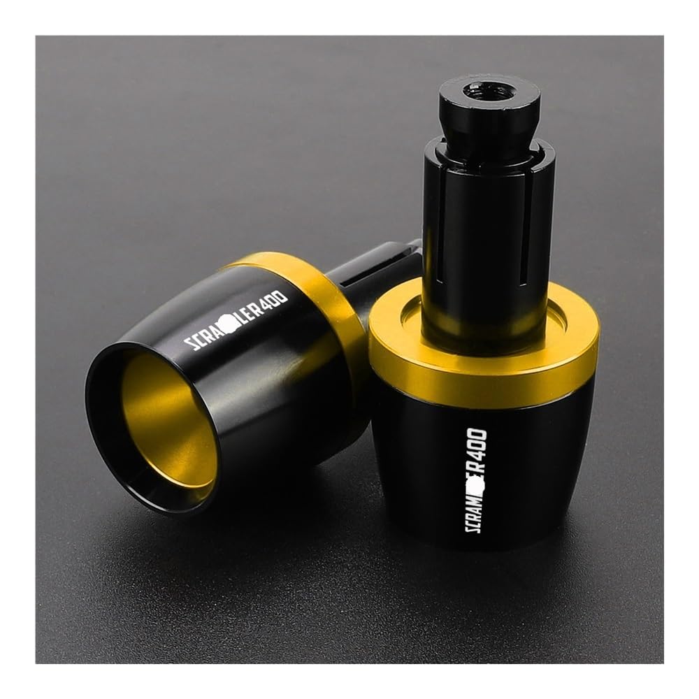 Per Du&cati SCRAMBLER 400 2015-2019 2018 2017 2016 Moto Manopole Manubrio 22mm Terminali Manubrio Tappi Contrappeso Tappi terminali manubrio