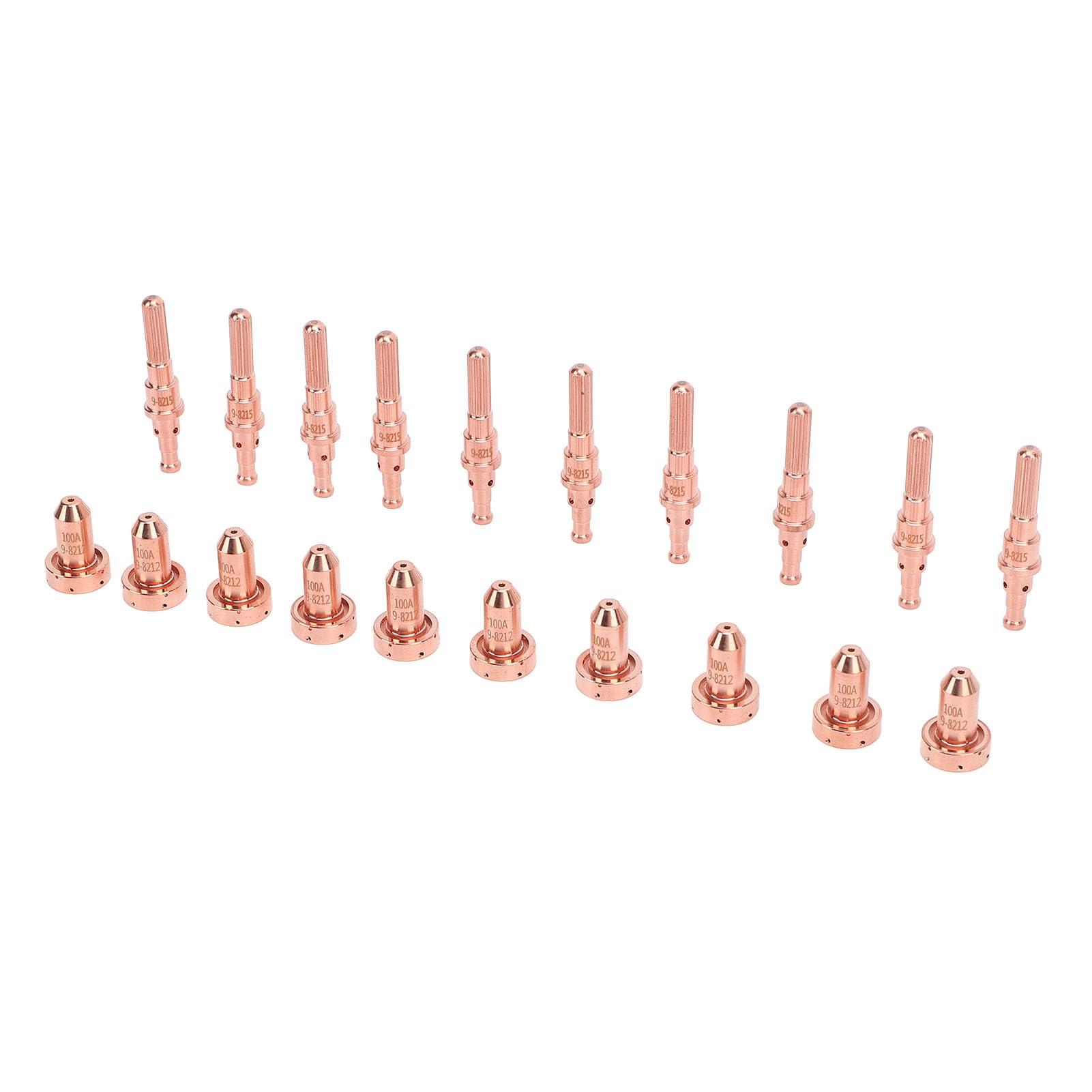 Zestaw dysz z dyszy plazmowej dysze mosiężne elektrody dla dynamiki termicznej SL60 SL100 Pasma Cuts Dorch 10pcs 9 8212 Dysze 10pcs 9 8215 Elektrody