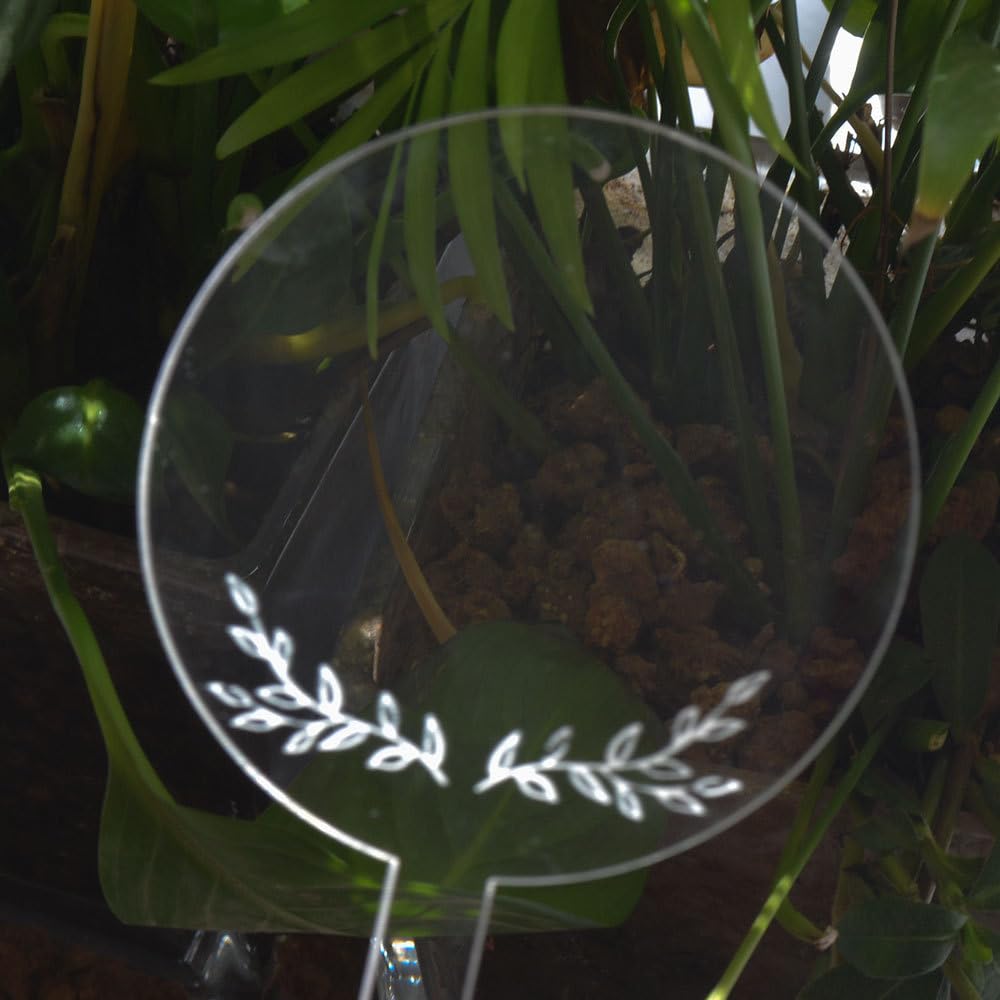 20 Stück Pflanzenschilder Acryl Blumentopfetikett,Stecketiketten zum Beschriften,Pflanzenschilder Für draussen Wetterfest,Pflanzenstecker Zum Beschriften,Pflanzen Beschriftungsschilder,E