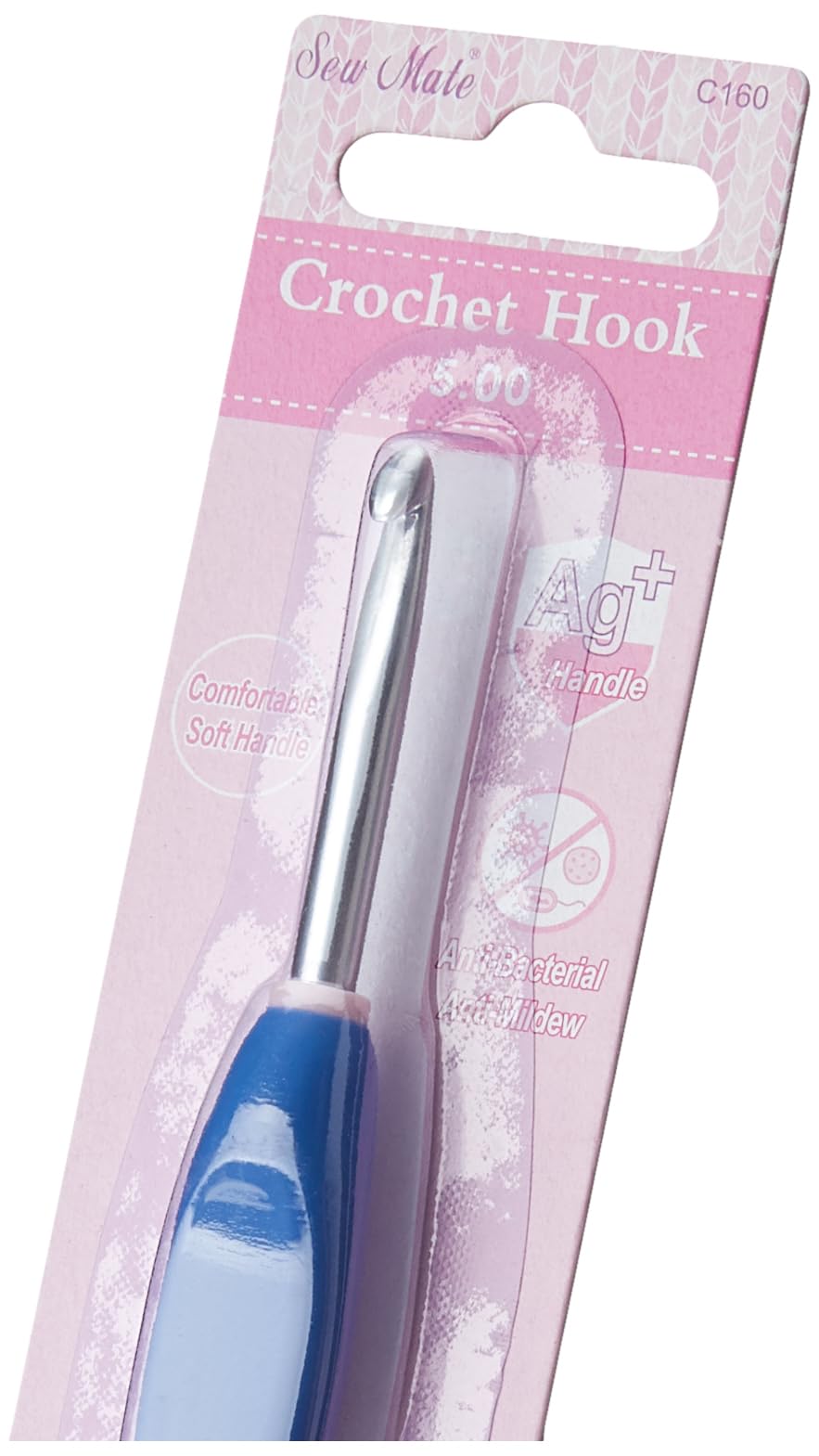 Agulha para Crochê de Aluminium com Cabo Ergonomics 5.00mm - C160