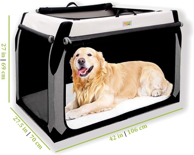 collapsible dog crate amazon