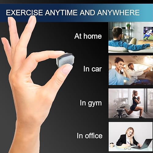 Miniatura 6 de Ejercitador de mandíbula para hombres y mujeres  6 piezas potente entrenador de mandíbula  3 niveles de resistencia  Eliminador de doble mentón