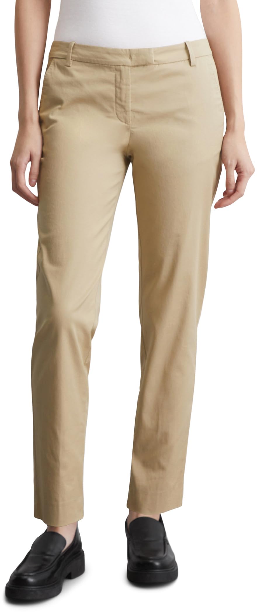 Marc OߴPolo Damen Chinohose mit Stretch-Anteil Slim Fit