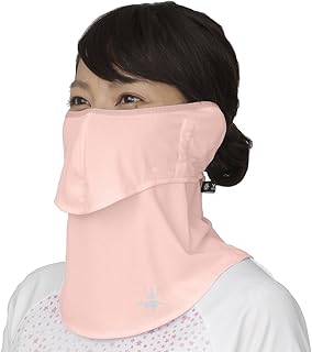 (シンプソン)Simpson 息苦しくない 紫外線防止 レディース 耳カバー付 日焼け防止 UVカット フェイスマスク フェイスカバー STA-M01