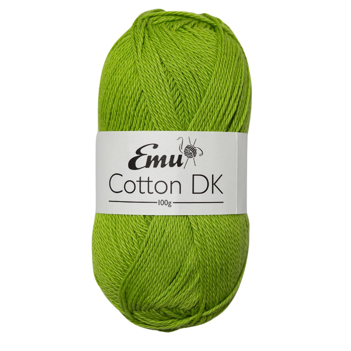 Emu Cotton DK Premium Yarn 100g Ball 208m, Apple - 014