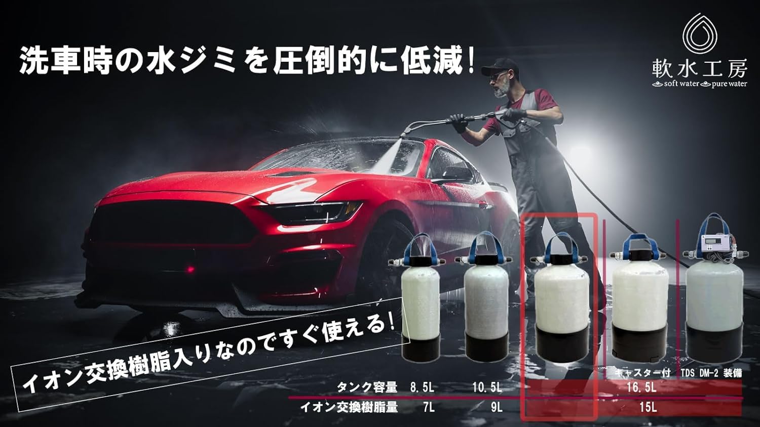 純水器タンク Amazon.co.jp: ガラコート 純水器 洗車用 【安心の1年間製品