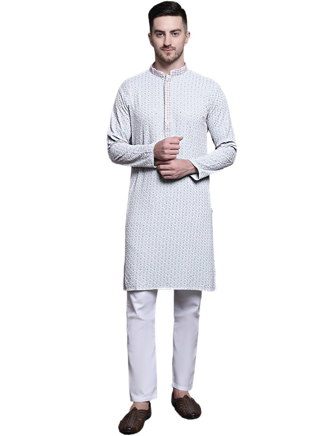 jompers Men Kurta Pyjama Set-picture-52