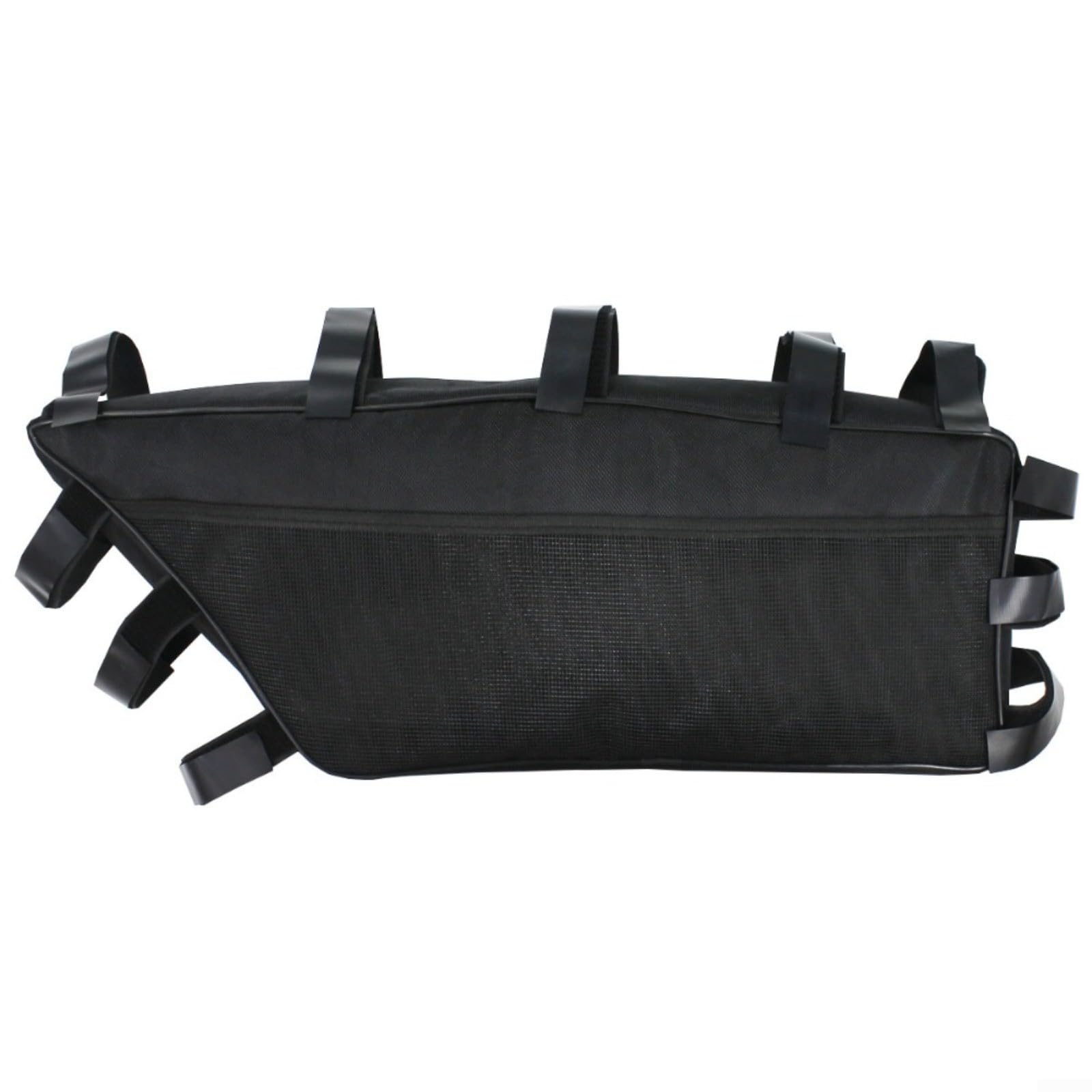 Borsa triangolare per mountain bike ed e-bike, custodia in nylon resistente con porta per cavo batteria, resistente alle intemperie, telaio da ciclismo per pendolarismo