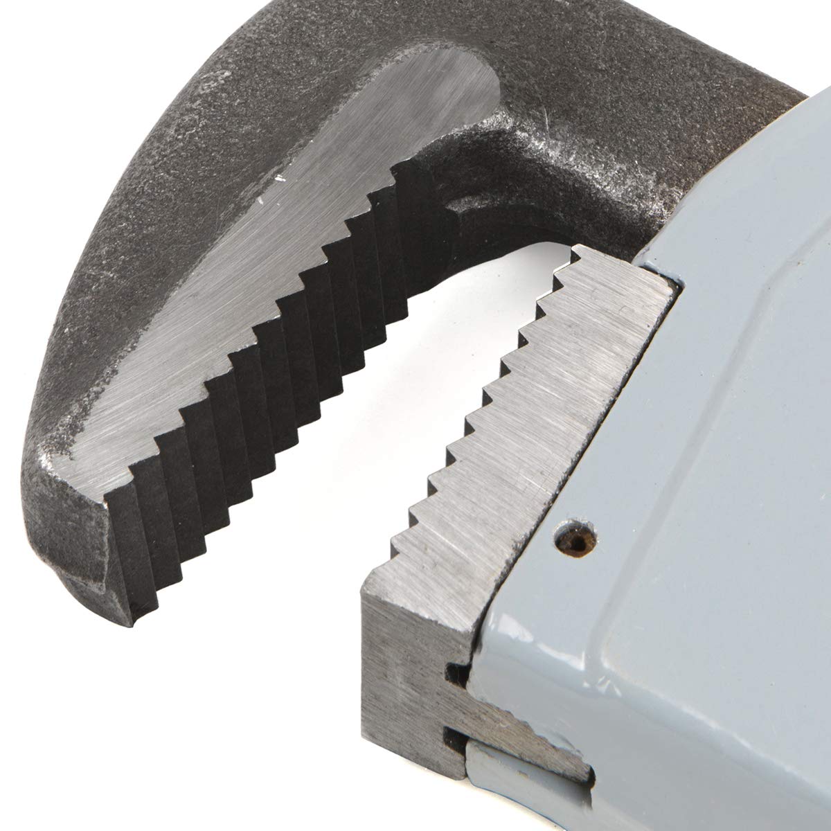 Llave de tubo recta de aluminio Stark de 36 pulgadas, llave de fontanería ajustable con mandíbula antiadherente Tuerca de ajuste