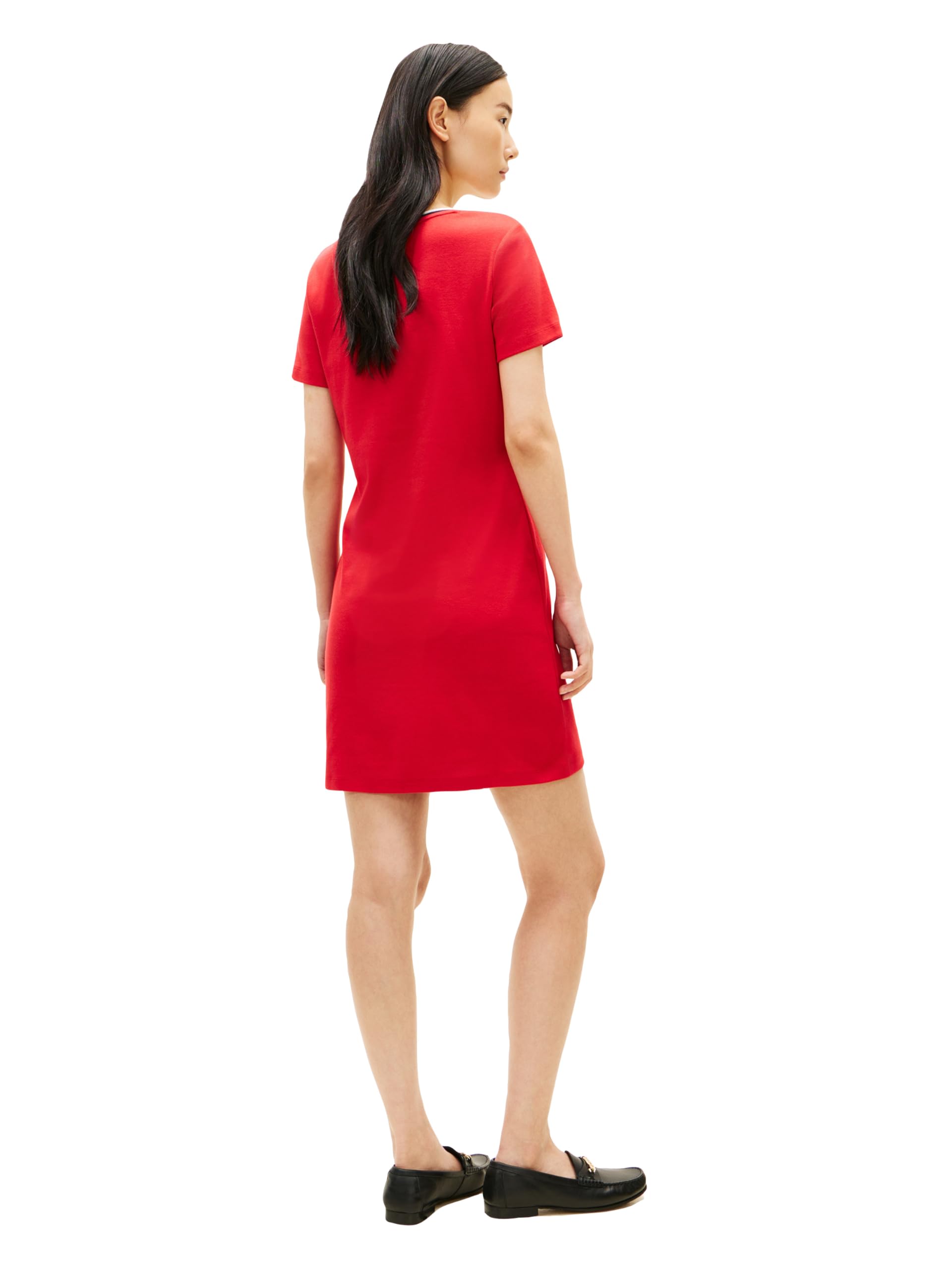 strapless open back dress Red Stripe 100% Cotton T-Shirt Dress - All Dresses main image 1