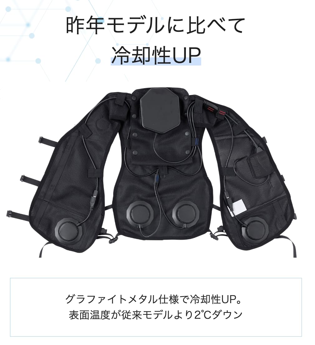 Amazon.co.jp: ワークマン ペルチェベストPRO3【2026年モデル