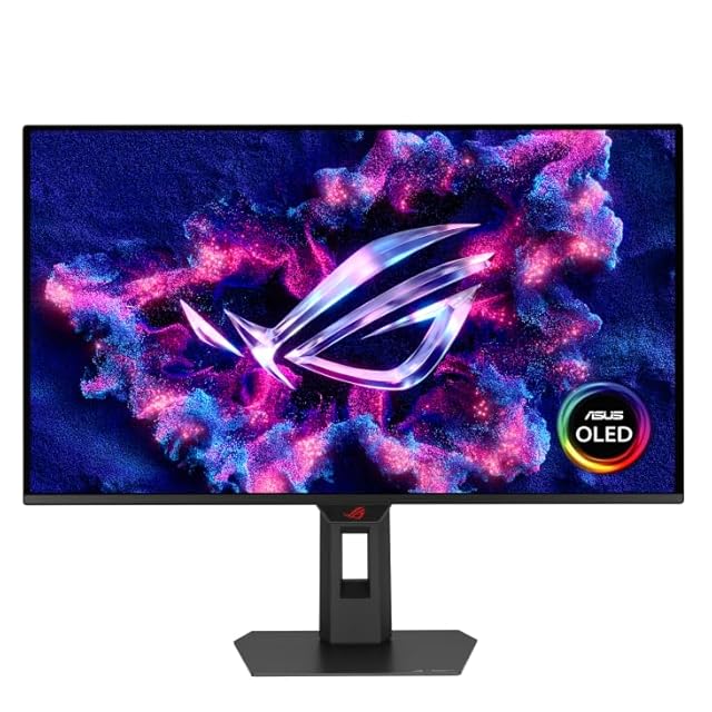 ASUS ROG Strix OLED XG27ACDMS Gaming Monitor ― 27-inch (26.5-inch viewable) 1440p QD-OLED Panel, 280 Hz, 0.03 ms, Custom heatsink, Neo Proximity Sensor, OLED Care Pro, G-SYNC® Compatible, 99% DCI-P3 view 1