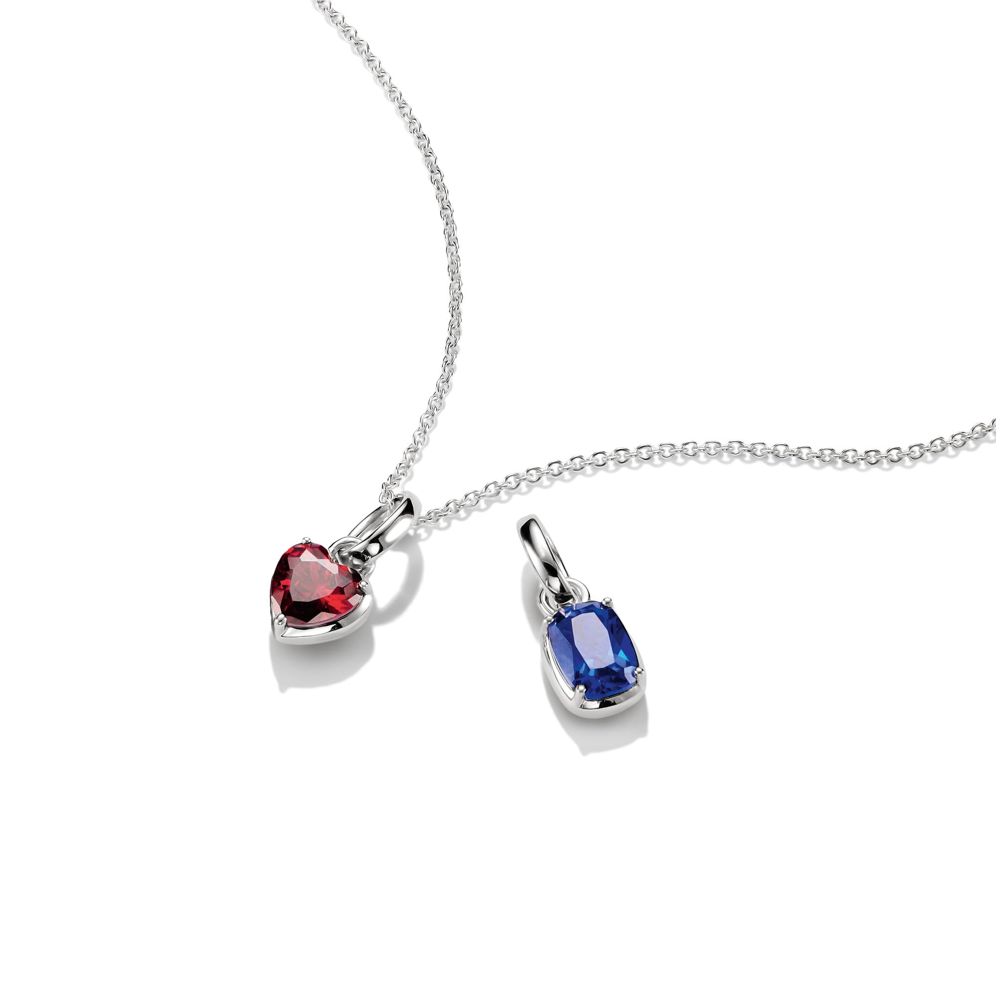 Thomas Sabo Connect Pendentif Charm Birthstone Collection en Argent Sterling 925