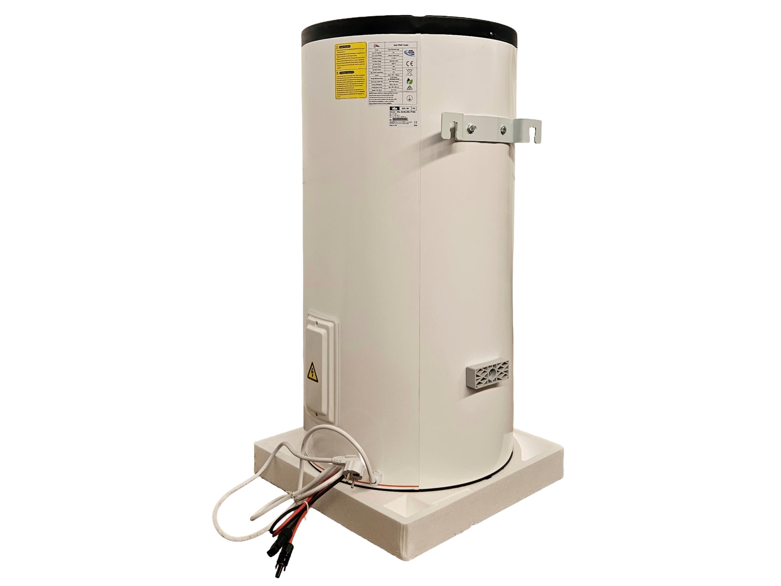 Elix Calentador de Agua Solar 60L | Termo Solar Fotovoltaico para Agua Caliente (incorporado MPPT, 60L)