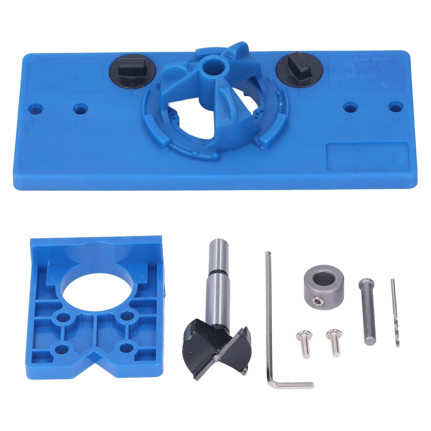 Drilling Cutter Bit Set, 35mm Hinge Hole Saw Jig, Hinge Hole Saw Jig Drilling Cutter Bit Set Door Hole Opener 35mm Hinge Hole Saw Jig Drilling Cutter Bit Set DIY