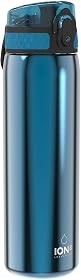 ION8 Leicht Stahl-Trinkflasche, 600 ml, Nicht Isoliert, Auslaufsicher, Einhandöffnung, Sichere Verriegelung