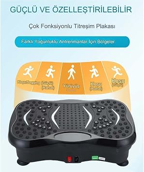 Raiden Pfm02 3d Titreşimli Egzersiz Aleti Yüksek Hız Tüm Vücut Egzersizi Kilo Kaybı Için Ev Ofis Spor
