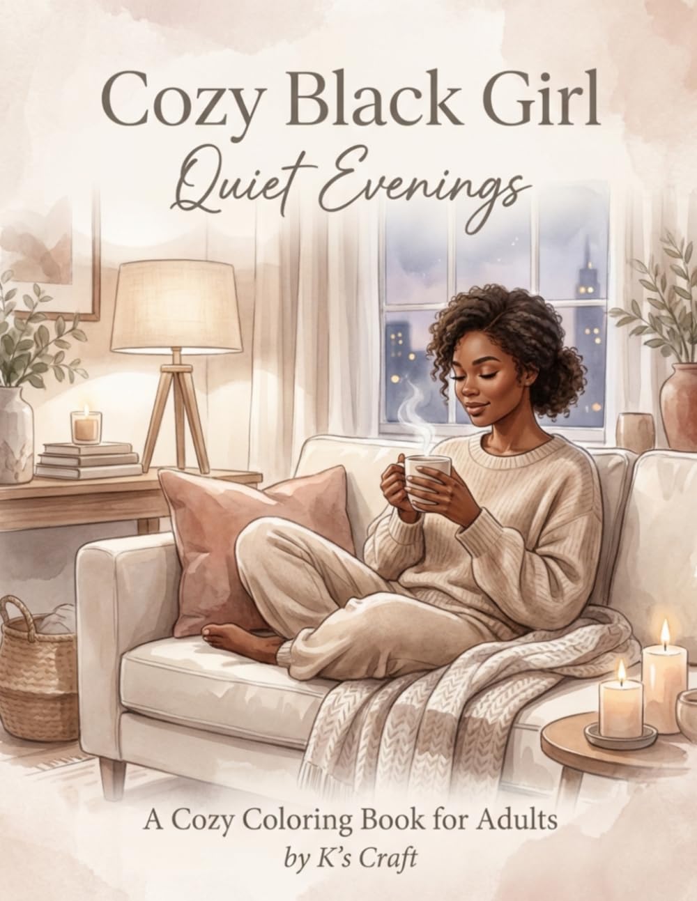 Cozy Black Girl: Quiet Evenings