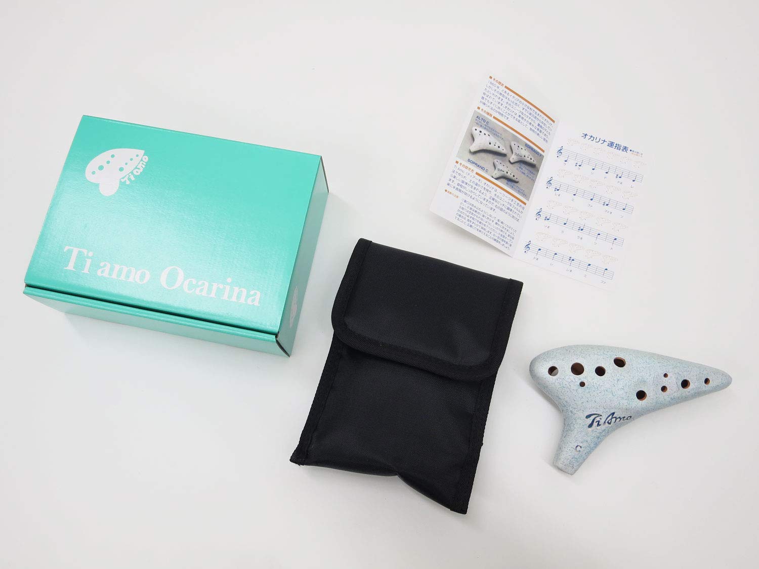 Amazon.co.jp: Ti Amo ニュースタンダード オカリナ T-NACBL アルトC 