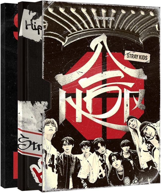 [PreOrder Benefits] STRAYKIDS SKZ : SKZHOP HIPTAPE HOP (Skzhop Version) Album CD-R+Folded Poster+Graphic Sticker+Photobook+CD Book+Sticker+Photocard+Unit Photocard+Mini Poster