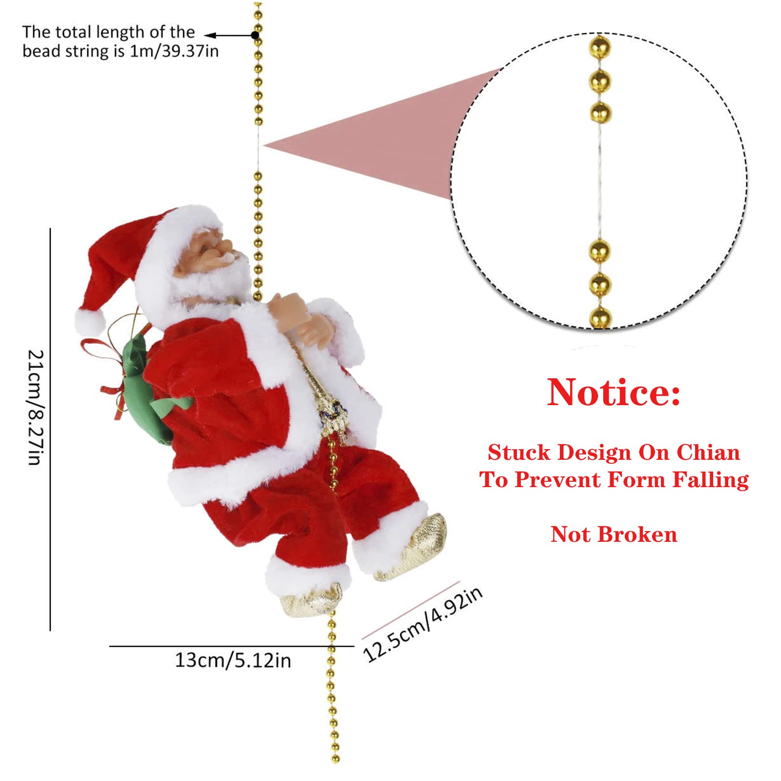 Amazon.co.jp: 電気サンタクライミングロープ 電池式 クライミング