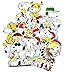 Produktbild SetProducts Top Aufkleber! Set von 20 Snoopy Aufkleber - Premium Qualität - Vinyls Stickers Nicht Vulgär  Peanuts, Stil, Bombe, Graffiti - Anpassung Laptop, Gepäck, Motorrad, Fahrrad, Skateboard