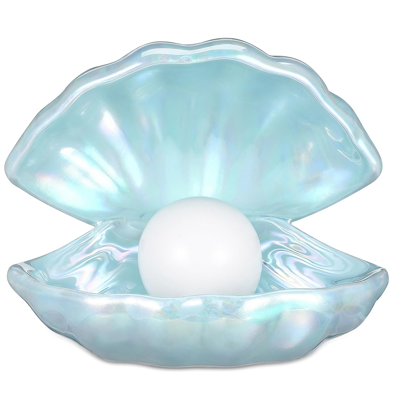 IMIKEYA Mushroom Lamp Shell Pearl Light: LED Pearl Night Light