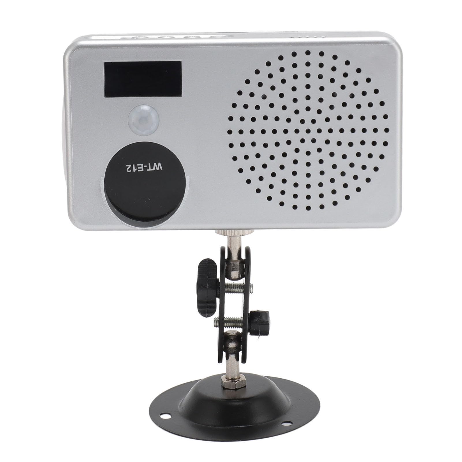 Alarma del Sensor de Movimiento Infrarrojo, Alarma del Sensor de Movimiento 100-240 V Personalizado para Sitios Construcción (Enchufe de la UE)