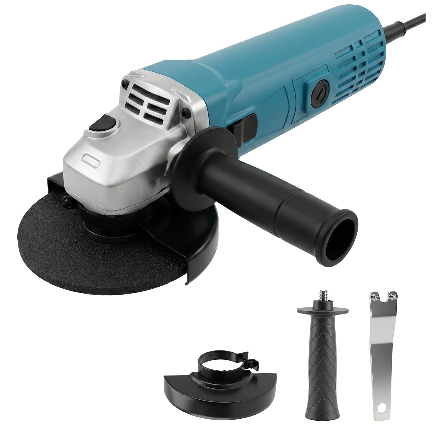 Lifelong 850W Angle Grinder Machine | Electric Grinder | Metal Cutting Machine | 100mm/4" Disc Dia | 11000 RPM | Heavy Duty Full Copper Motor & Copper Armature | Metal, Marble, Tile & Stone | DIY Use-image-12