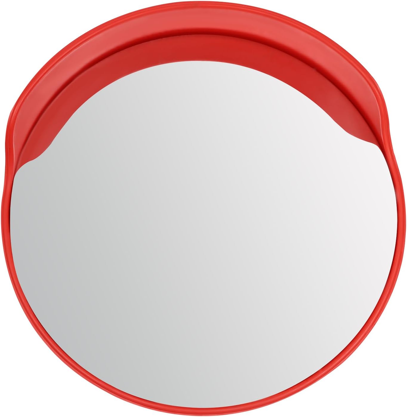 2 PCS Road Convex Mirrors, 24-Inch (60cm) Safety Corner Mirror Wall-Mounted 230 ° Wide Angle Blind Spot Mirror for Lanes Garages Parking Lots