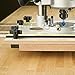 Rockler Router Fluting Jig - Router Jig for Perfect Flutes – Spline is Easy to Custom Drill for Non-Standard - Fluting Built w/MDF, Aluminum – Table Accessories