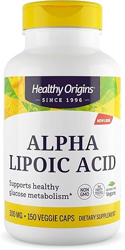Miniatura 9 de Healthy Origins Multi vitaminas de ácido alfa lipoico, 100 mg, 120 unidades