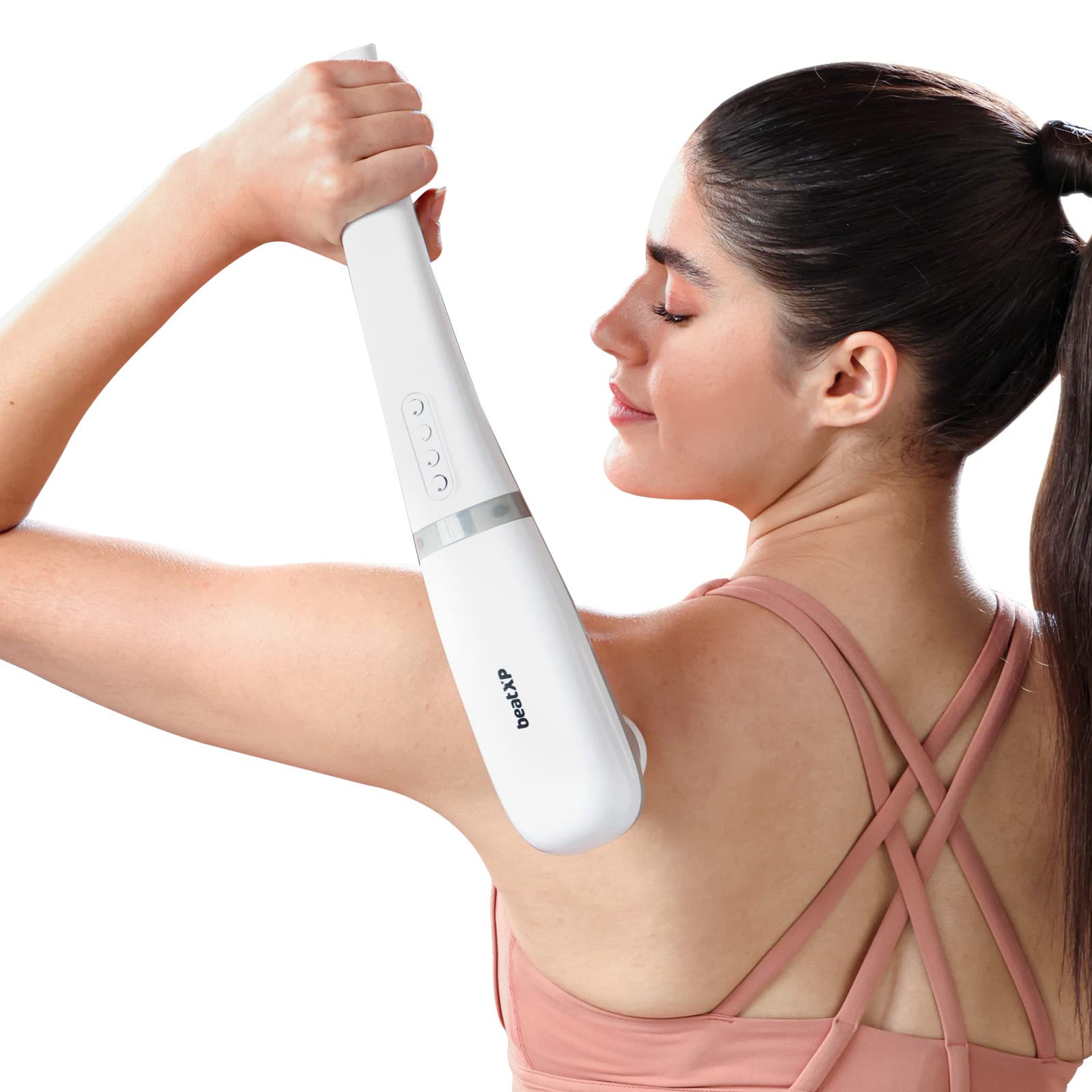 beatXP Stream Elite Cordless and Portable Full Body Massager Machine for Pain Relief with 7 Attachments, Electric Back Massager for Pain Relief and Relaxation, Back, Leg & Foot with 18 Months Warranty (B0BBB18749) Amazon Price History, Amazon Price Tracker
