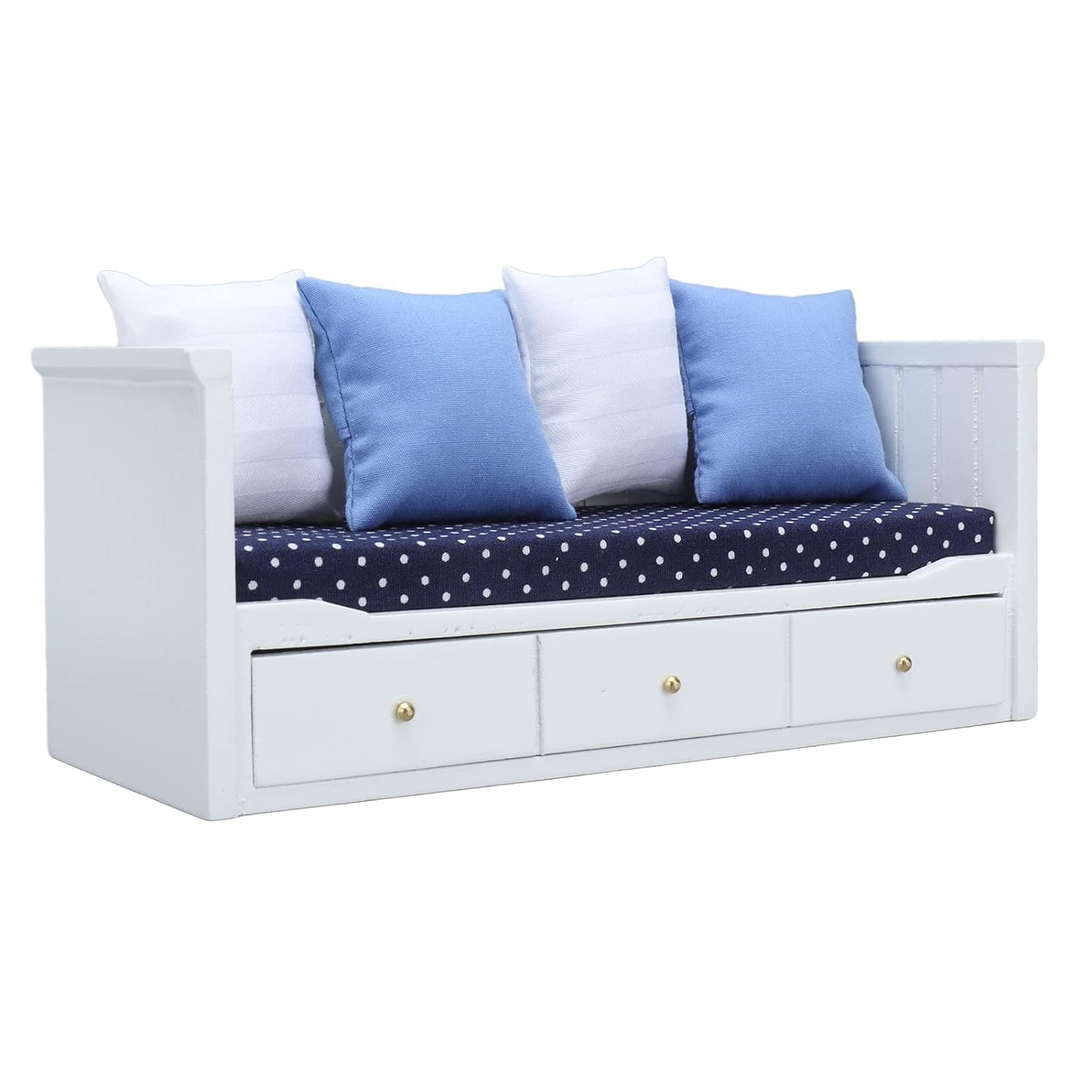 Miniature Dollhouse Sofa with Drawer 1:12 Scale - Enhance Your Mini Homes Comfort and Style (B0CZPB6K2S) Amazon Price History, Amazon Price Tracker