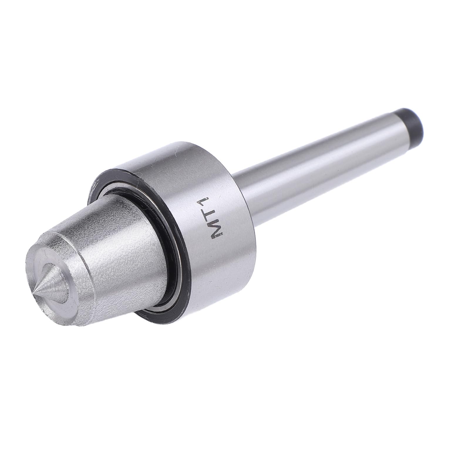 Juego de centro en vivo de torno de madera de 4 piezas MT1 Arbor, juego de copas de espolón de accionamiento de torno de madera, construcción de acero de 0,005 mm, juego de centro