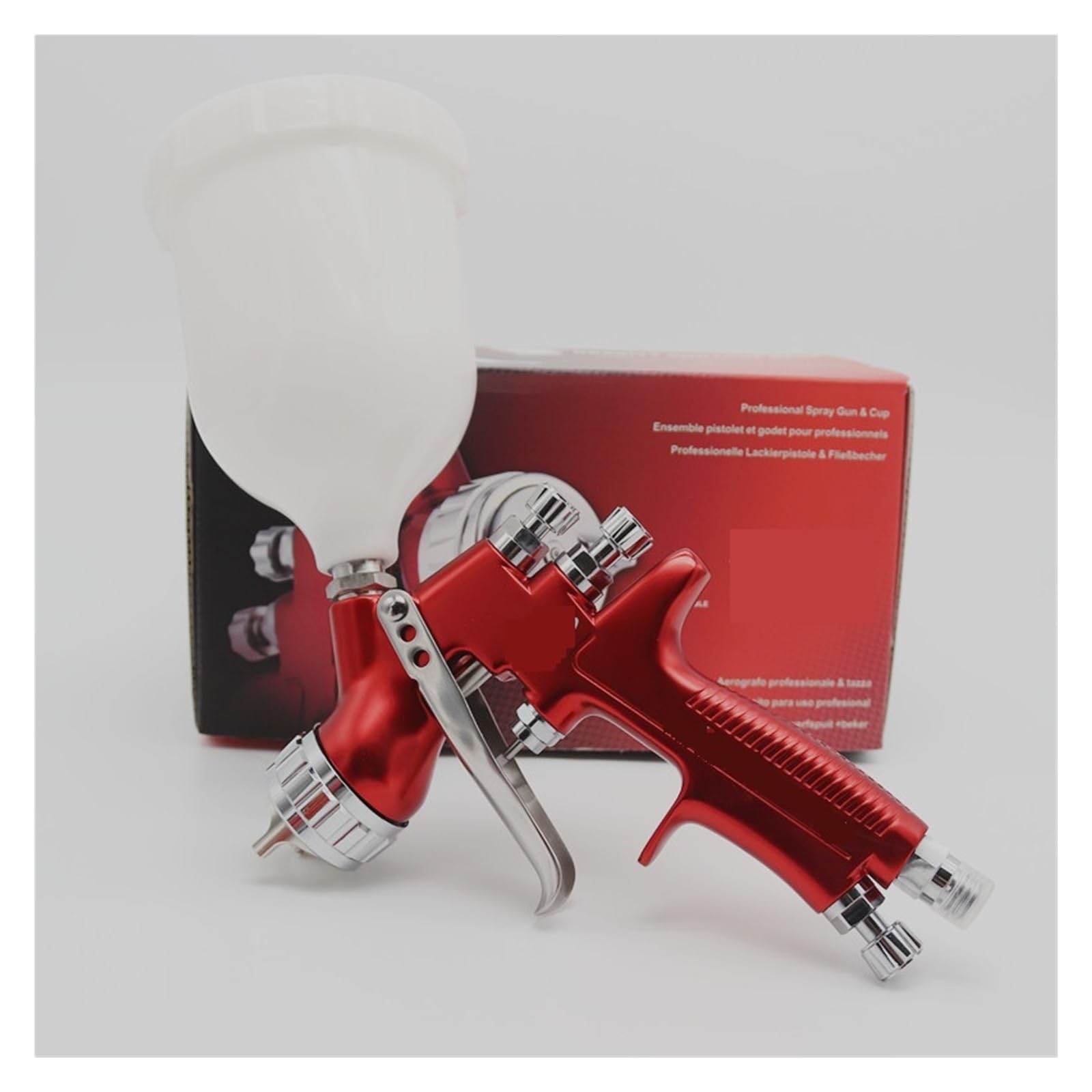 Pistola per verniciare, Pistola a spruzzo/pistola a spruzzo/pistola a spruzzo/strumento pneumatico/finitura for auto ad alta atomizzazione strumento di spruzzatura fai da te for la casa(Straight handl