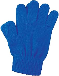 A & R Deportes Guantes de Punto, Color Azul Real, tamaño Talla única