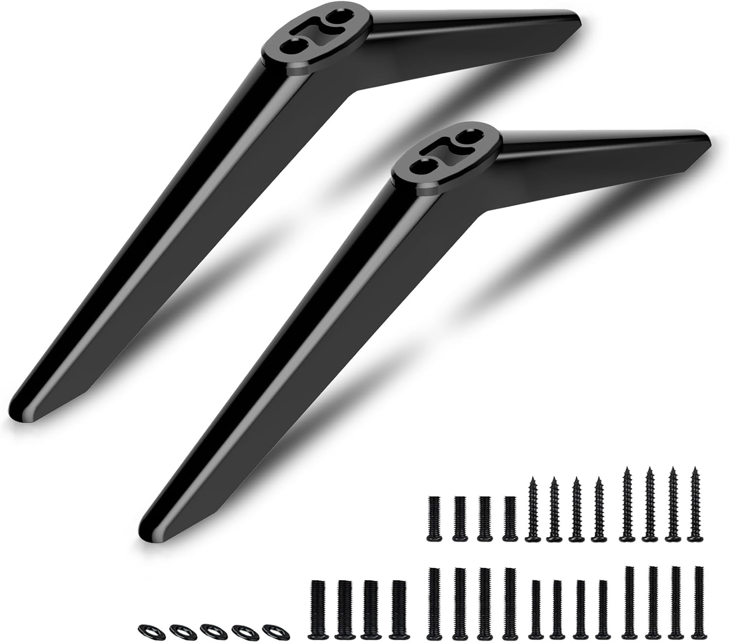 Yaotieci TV Stand for Insignia TV Stand Legs, Only for Insignia NS-40DR420NA16 NS-24F201NA23 NS-43DR620NA18 NS-48DR420NA16 NS-55DR710NA17, for Insignia TV Base Stand with Screws Set