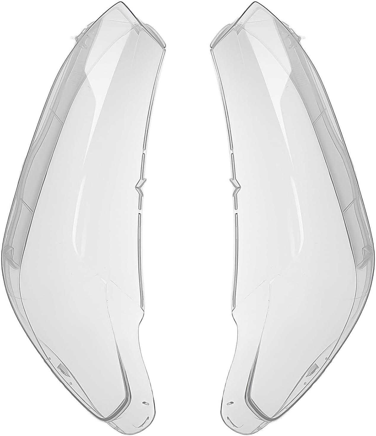 maXpeedingrods 2PCS Pair Headlight Lens Cover for BMW X3 X4 G01 G02 2018-2021, 63117466131, 63117466132, Left & Right Side