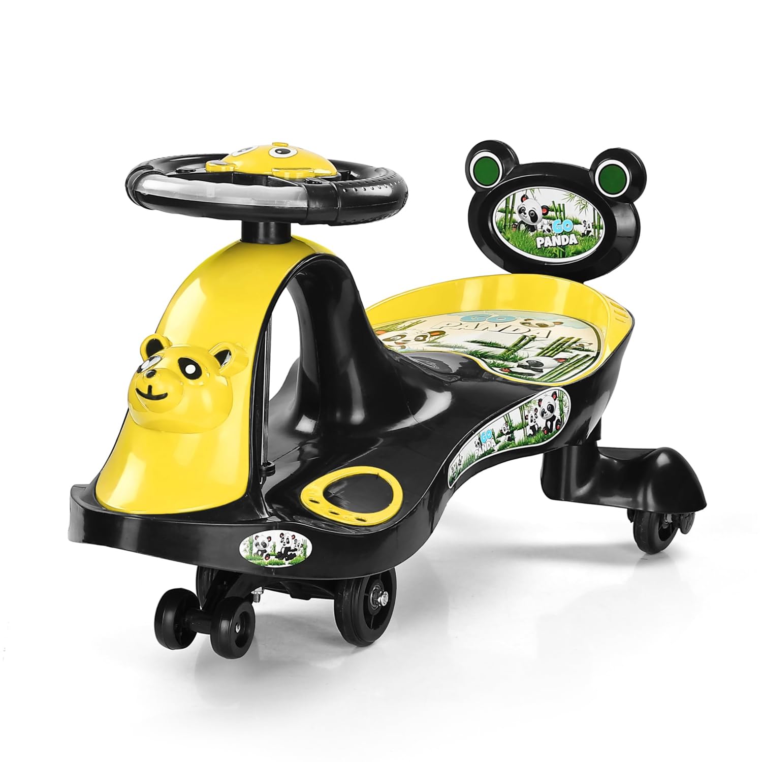 BabyGo Panda Swing Car Ride-On - Lights & Music! -13 BabyGo Panda Swing Car Ride-On - Lights & Music! -13