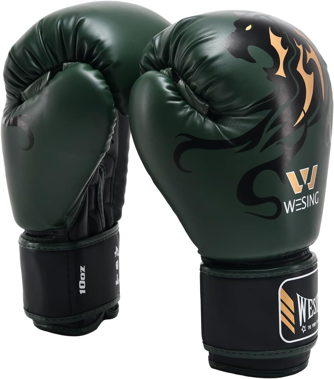 Wesing Pro Grade Boxing Gloves for Women and Men, Kickboxing Bagwork Gel Sparring Training Gloves Workout Exersize Gloves