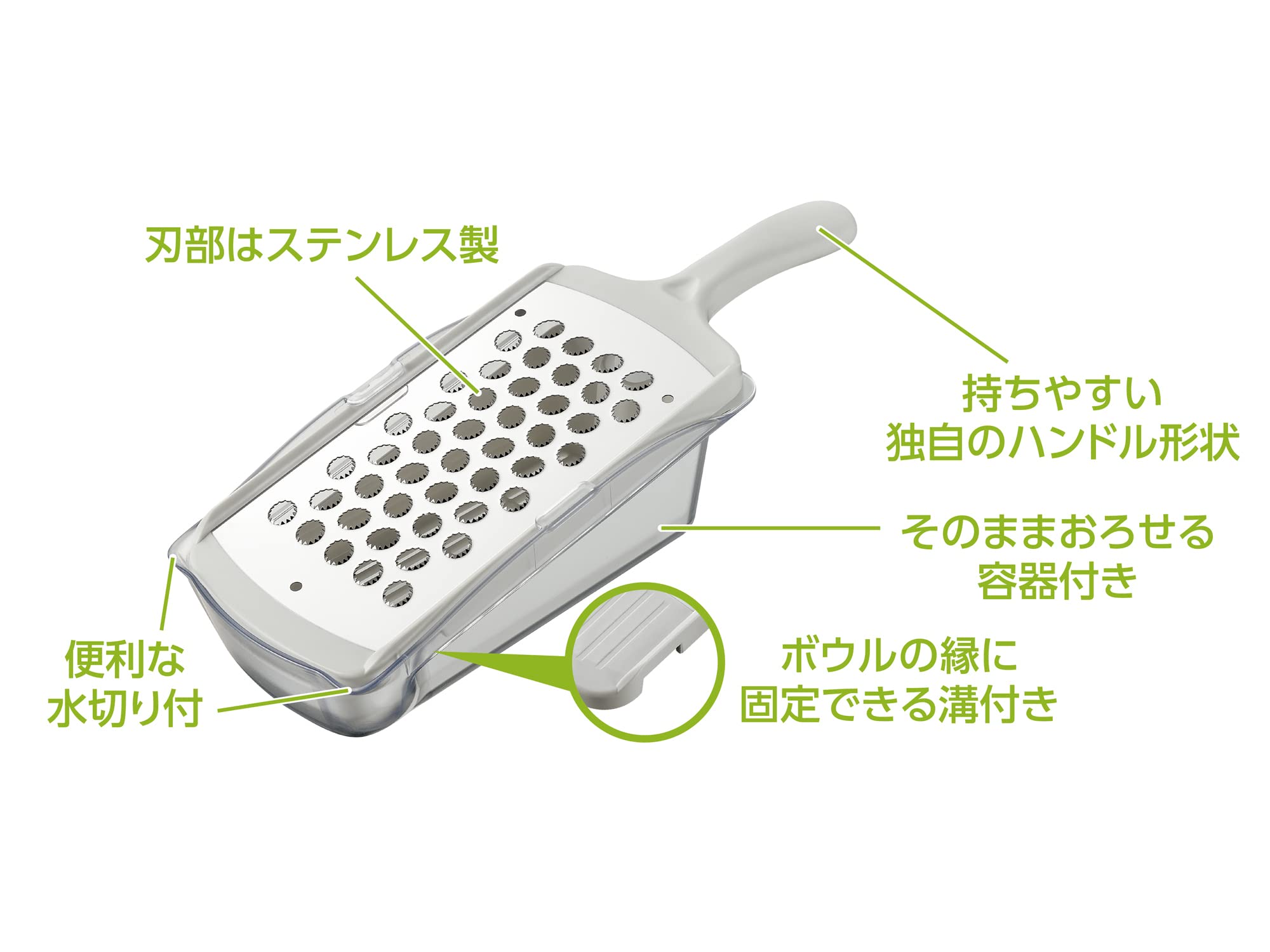 Amazon｜髙儀(Takagi) 兼定 ベジカット ステンレス おろし器 そのまま