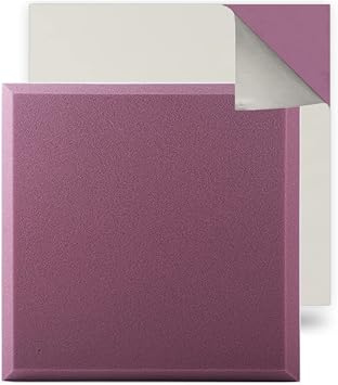 Acoustic Treatment Foam, Thicken Durable Sound-Absorbing Cotton High Density Soundproof Wall Panels Fire Resistant for Wall, Door, CeilingA-50 * 50 * 5CM