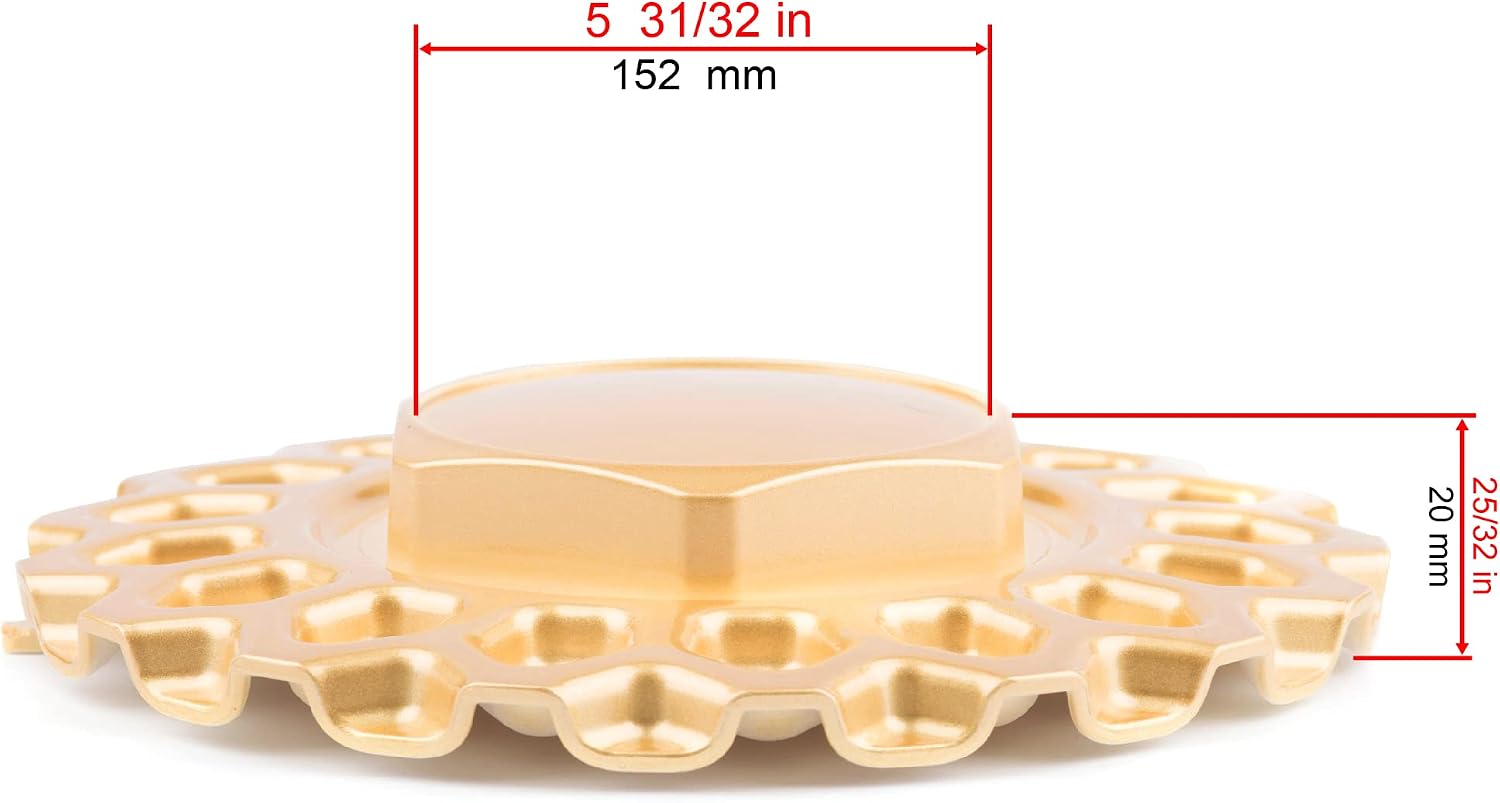 152mm Wheel Center Caps,Gold BBS Center Caps for E30 318i 325e 325i Set of 4
