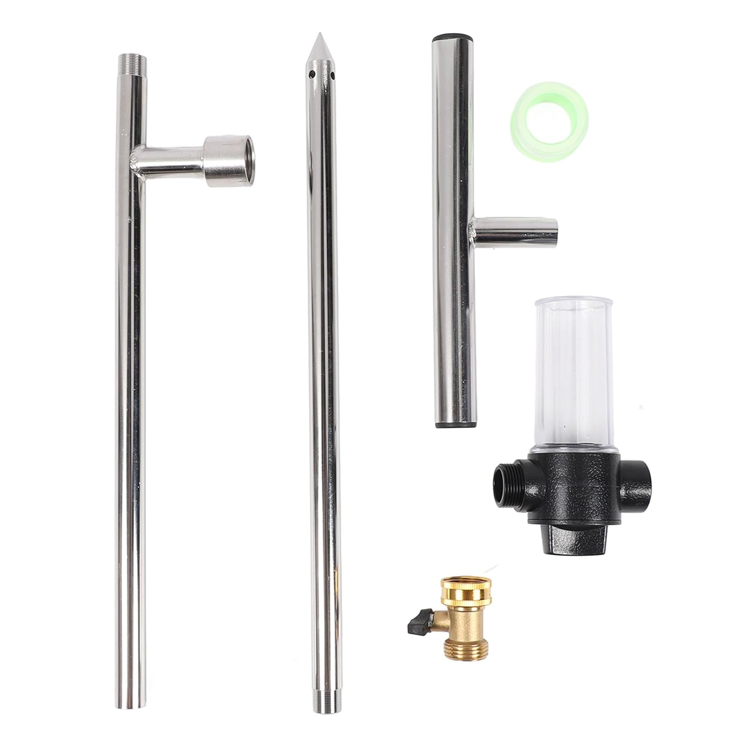 Root Feeder, 32 Inch Root Watering Tool, Stainless Steel, T Handle, Tree Watering Spike for Trees Bushes Shrubs