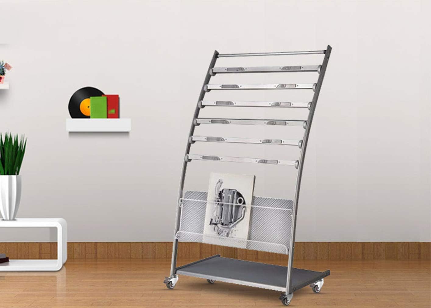 Casters, Swivel Stem Caster,TPE Material Castors Furniture Wheel,Caster with Brakes,Threaded Rod Installation,for Desk Chair Coffee Table Toy,Wear-Resistant,Precision Bearing Chair Wheels