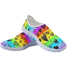 Jeiento LGBT Shoes Fashion Sneakers Running Comfortable Sports Walking Tennis Shoes Gifts for Girls Women