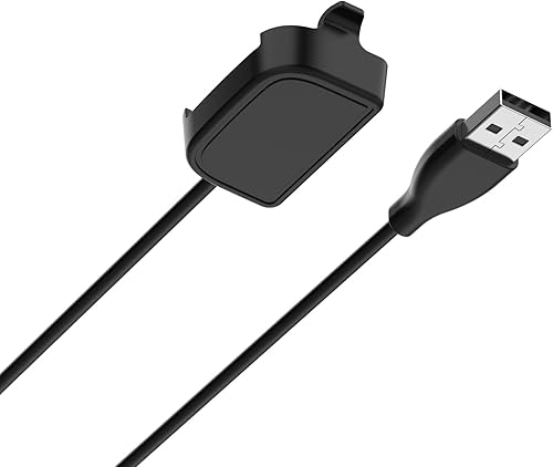 Miniatura 3 de Cables de cargador para reloj inteligente compatibles con Yamay SW020Willful ID205 Smart Watch, cargador de repuesto de cable de carga USB de 39.4